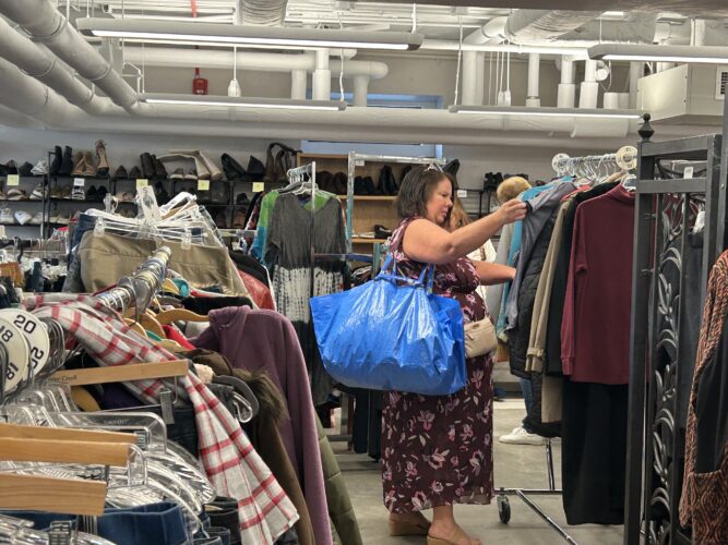 Patrons Get First Look at New YWCA Wheeling Boutique After Renovation Work
